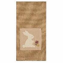Nutmeg Easter Bunny Towel Set Of Two ETPV0005 - The Fox Decor